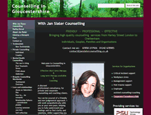 Tablet Screenshot of counsellingingloucestershire.co.uk